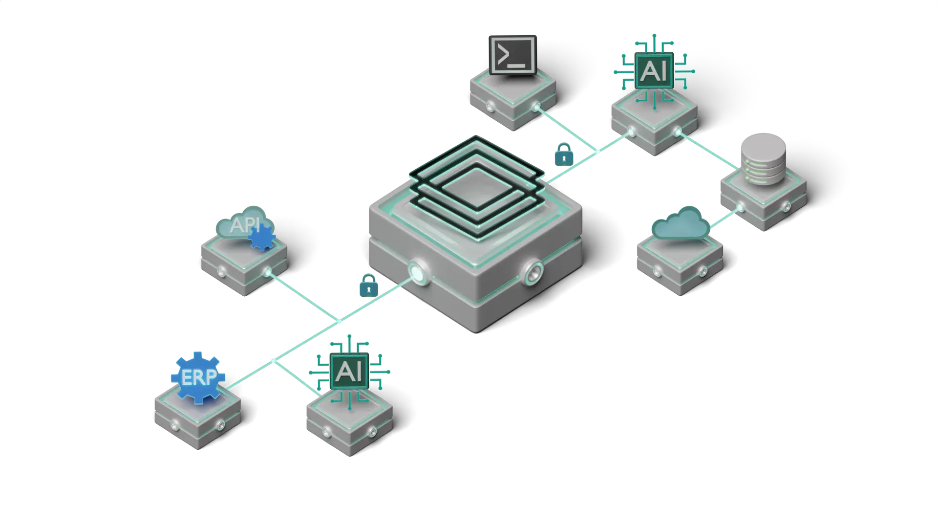 Astronaut in the air